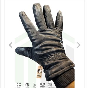 microfiber unisex içi polarlı oversize dokunmatik kışlık kaymaz su rüzgar itici eldiven